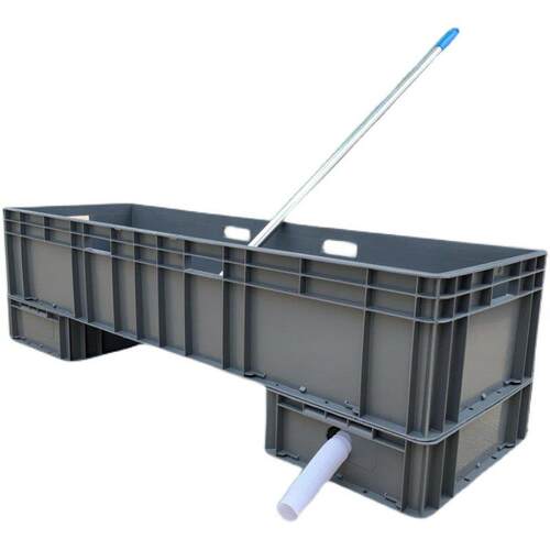 大型洗拖把池长方形拖把池墩布桶工厂拖地桶特大号商用塑料桶水池