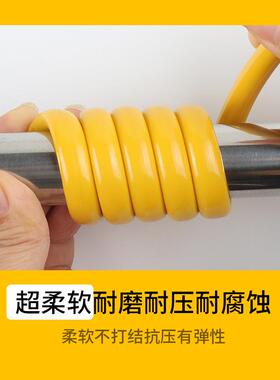 气动黄色软管防冻管管树脂气管PU管气泵空压机等8*/10*6230.55/12