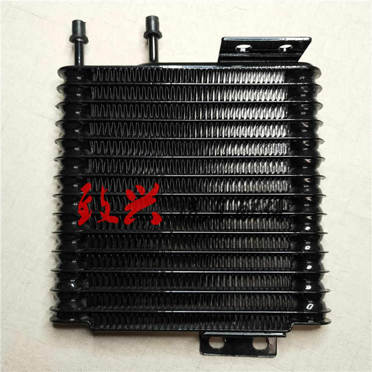 三菱进口欧蓝德劲界EX劲炫翼神变速箱6缸3.0波箱机油散热网散热器