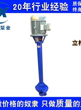 NL立式抽泥沙泵清理河道淤泥排污泵养殖厂用切割泵搅匀抽沙泵
