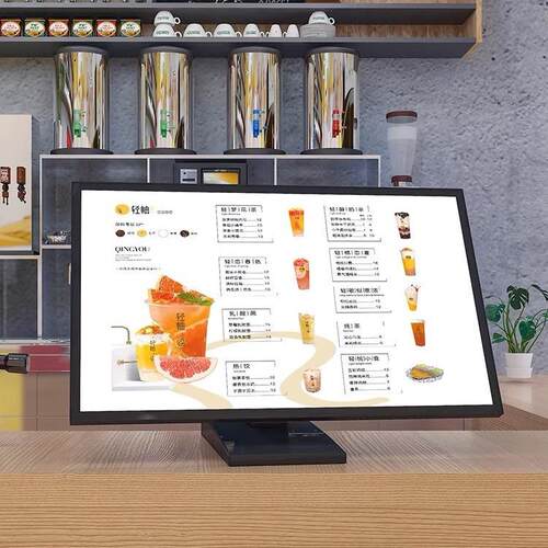 LED抽画灯箱吧台价目表圆角超薄广告发光展示牌桌面数码灯牌招牌