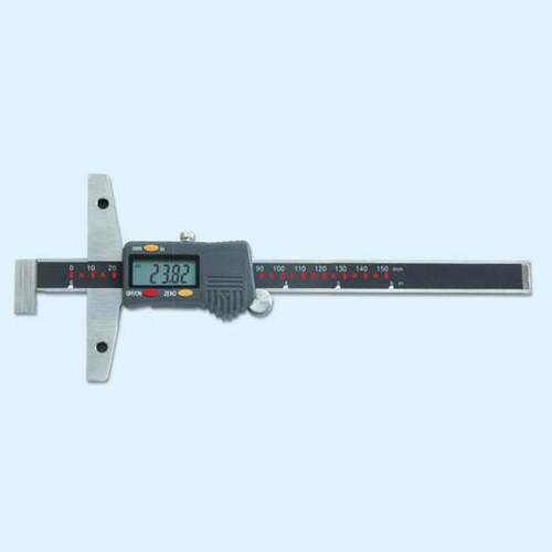 上工量具 高精度单钩电子数显深度卡尺 游标卡尺不锈钢0-150mm