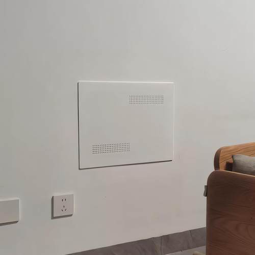 弱电箱遮挡装饰画免打孔超薄配电箱强电箱盖板亚克力板电表箱