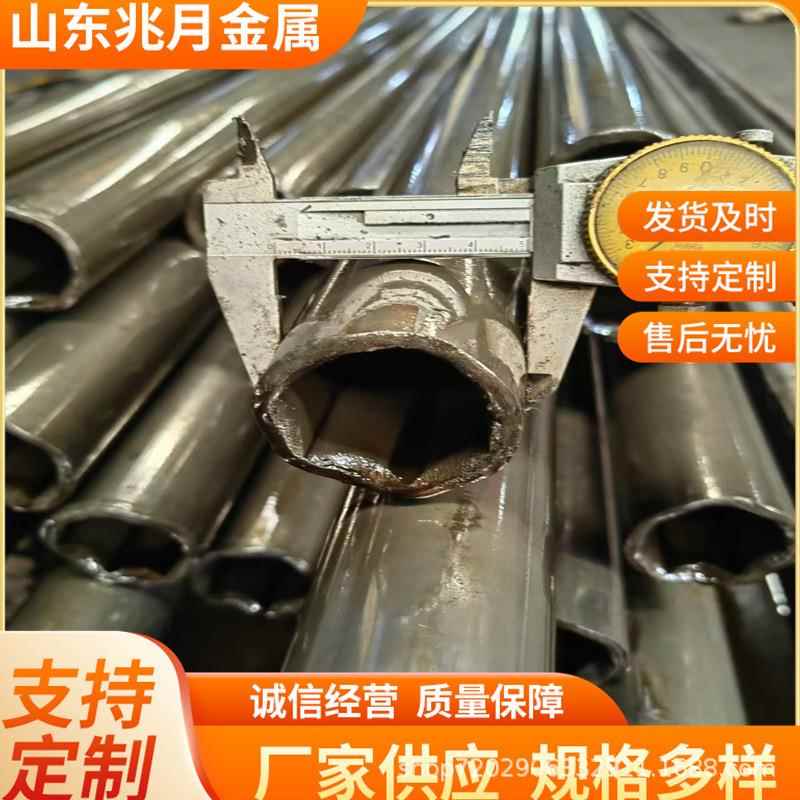 内六角管精密钢管外圆内六方管20号45钢冷轧精轧无缝切割无缝管图片