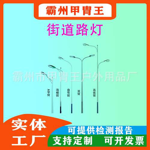 太阳能路灯杆 新农村市电路灯 灯杆高杆灯城市道路照明路灯杆