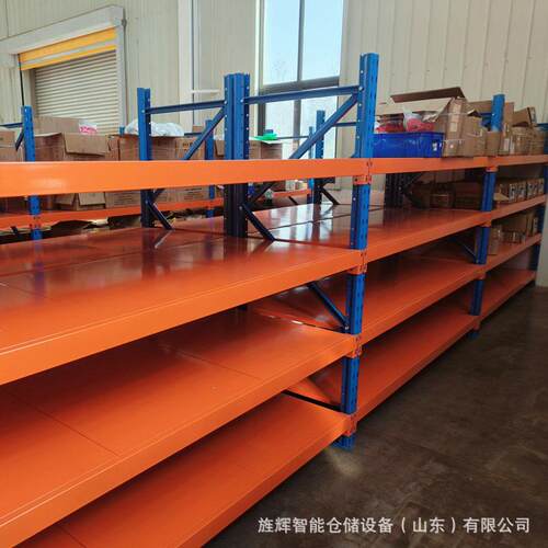 跨境冷轧钢中型货架防腐防锈耐用喷塑中型货架商超库房收纳货架