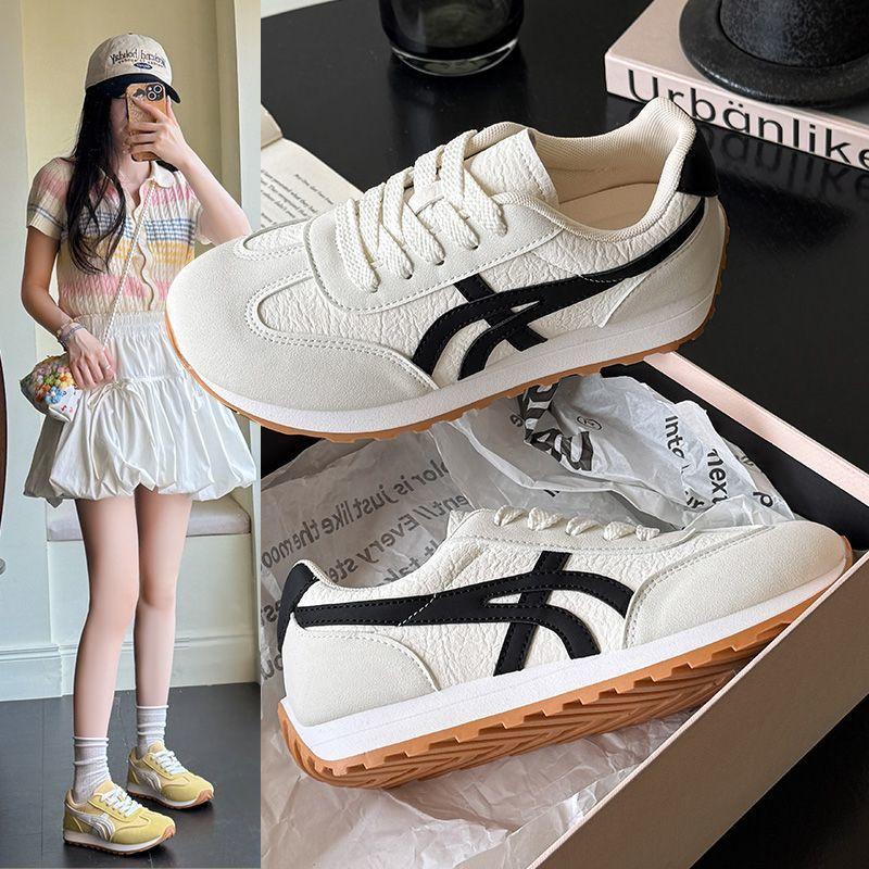 复古时尚系带阿甘百搭休闲老爹鞋