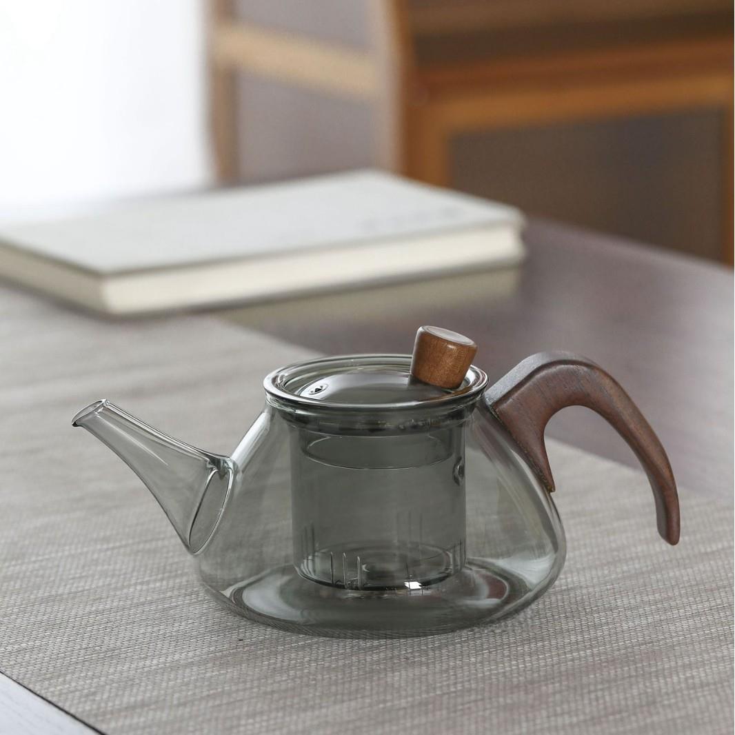煮茶壶泡茶壶 可电陶炉加热蒸煮茶壶茶水分离 可过滤耐高温泡茶壶