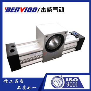 180度360度可调摆动气缸 定作大扭力旋转气缸QGK50X90 现货本威