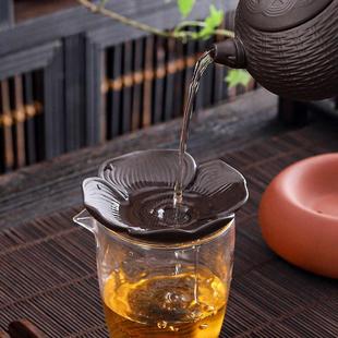 紫砂茶漏茶滤泡茶过滤网器创意柿柿如意泡茶叶茶隔滤茶器茶具配件