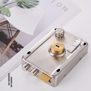 老式 房门暗门锁 家用通用型铁门锁室内大门锁入户防盗门锁具外装