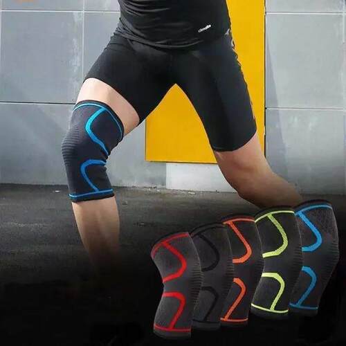 1PCS Fitness Running Cycling Knee Support Braces Elastic Nyl