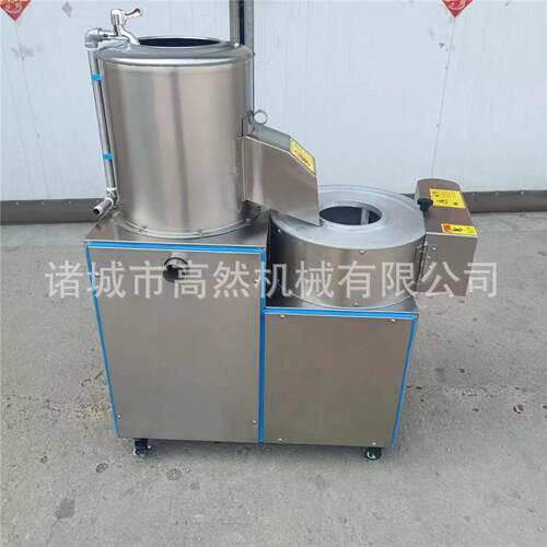 厂家供应土豆清洗去皮机不锈钢土豆切丝机果蔬切条设备
