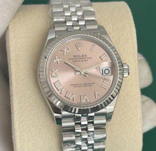 24年99新31mm劳力士日志型系列m278274冰粉自动机械女表手表正品