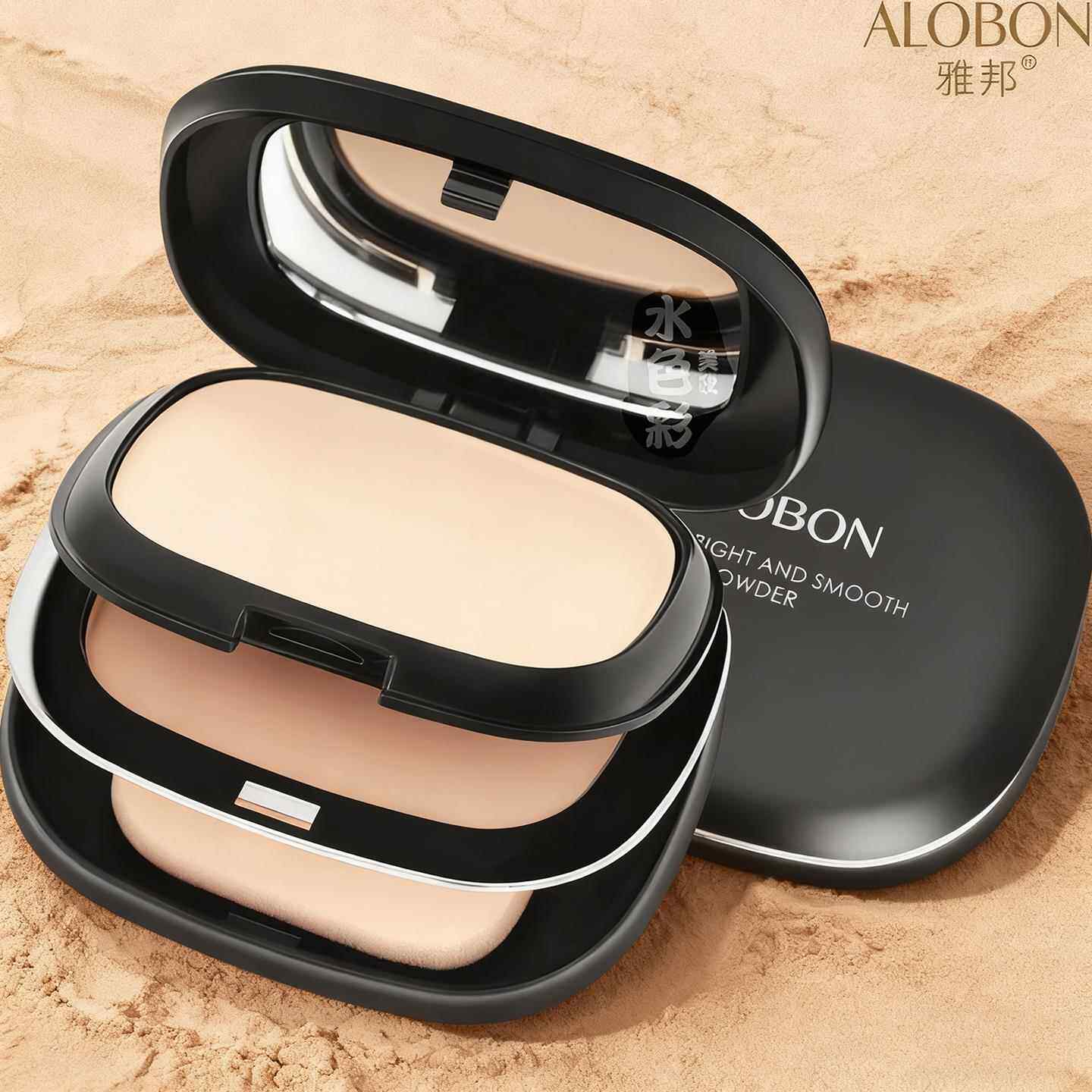 双层粉饼气垫二合一柔焦遮瑕不脱妆补妆定妆持妆控油干湿两用粉蜜