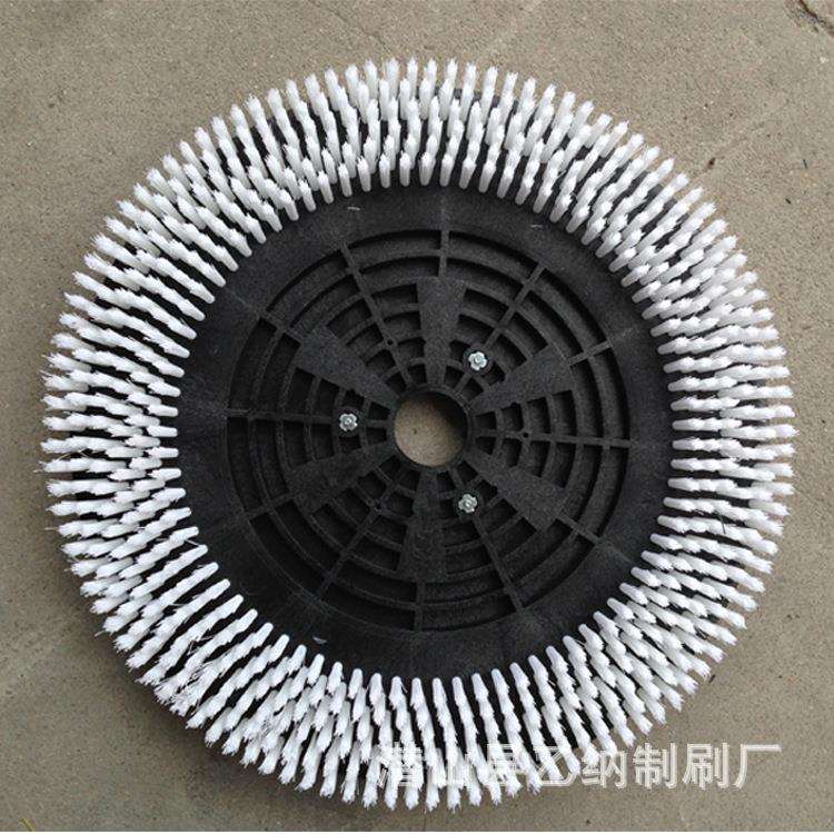各种工业毛刷 尼龙丝洗地刷 洗地盘刷 洗地机圆盘刷 清扫刷