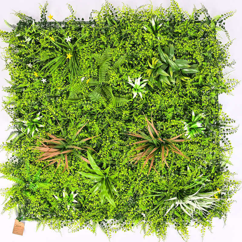 植招背景仿真室内外加利店墙绿塑料植物米兰展览形象仿真墙尤装饰