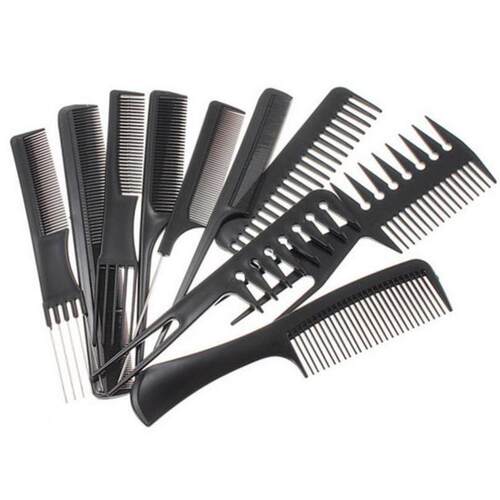 Beauty tools hair comb 10 sets Foreign trade Combs Makeup co