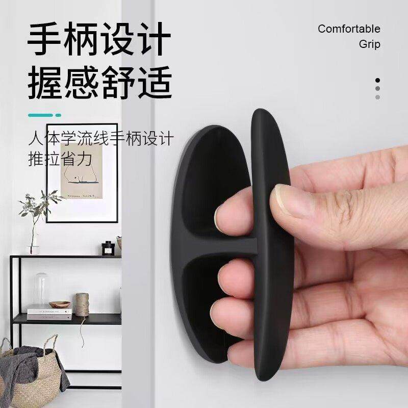 卫生间浴室把手手柄免打孔玻璃移门抽屉衣柜拉手强力粘贴推拉门