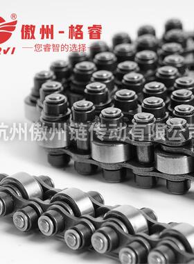 12BS单倍速链条08BS-C27-P1616BS-65-P38托盘电子产品输送流水线