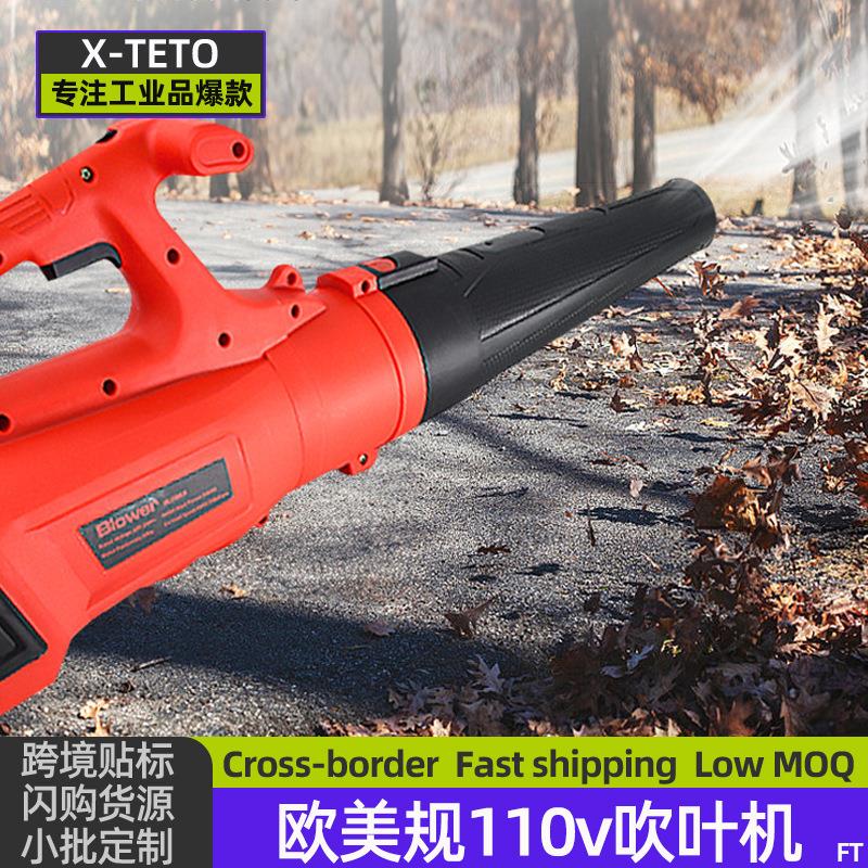 美规110v欧规吹叶机吹雪机电动吹风机工业除尘吹灰机大功率鼓风机