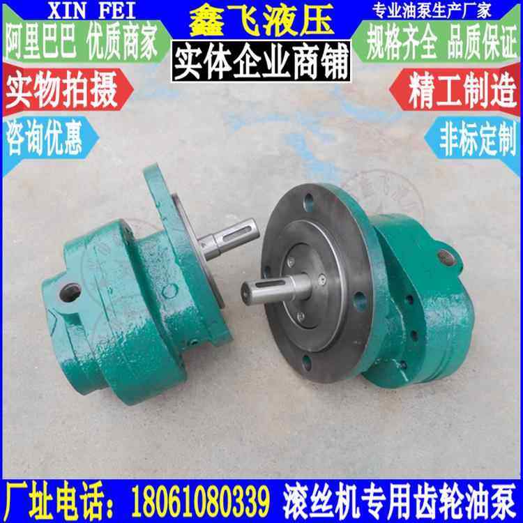 BTW-5高压齿轮油泵BTN-5山东掖县台钳厂BT11-5莱州滚丝机油泵