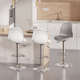 吧台椅椅子升降旋转高脚椅吧台凳轻奢酒吧椅收银台椅家用靠背椅子