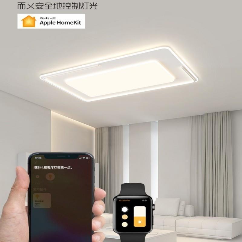 全网代通智能灯灯组具合全屋套装极简奶油风客厅简约现KXQ护眼吸