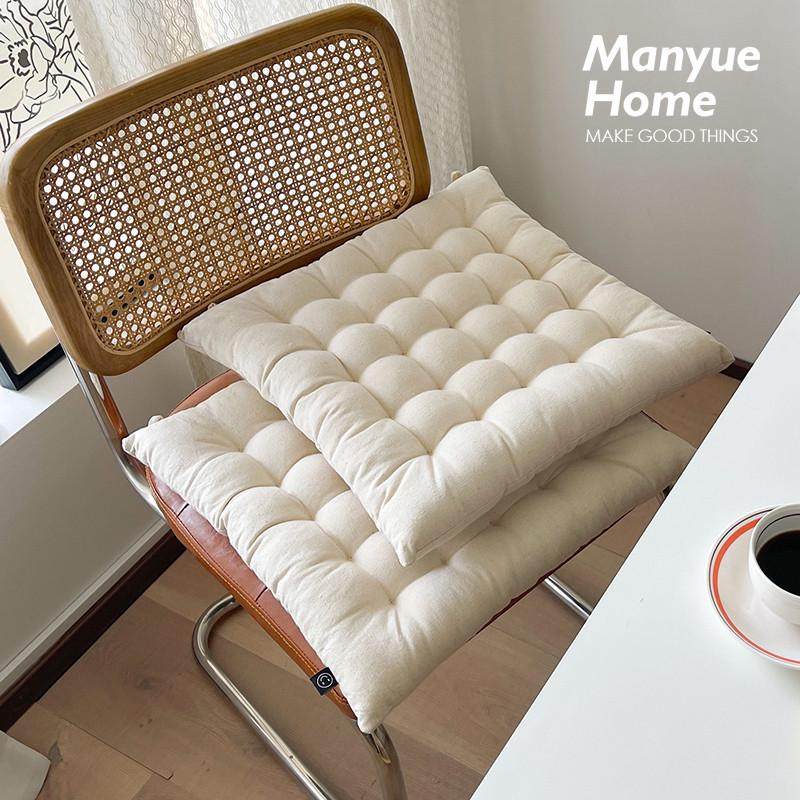 M.life 日式侘寂风 简约坐垫板凳垫餐厅椅垫餐椅垫棉麻飘窗垫,居家布艺,沙发套,淘宝优惠券,粉丝福利购,淘宝优惠卷