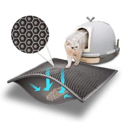 Proof Kitty Mat Honeycomb Urine Double Cat Litter