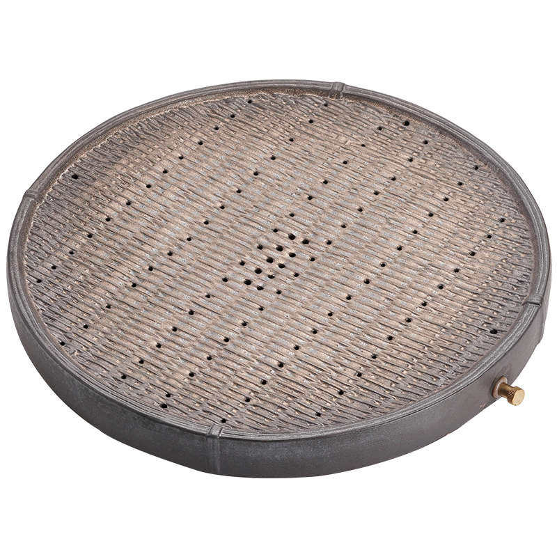 日式鎏金铁釉五谷丰登茶盘 陶瓷大号茶台茶托储水排水双用干泡盘,餐饮具,茶盘,淘宝优惠券,粉丝福利购,淘宝优惠卷