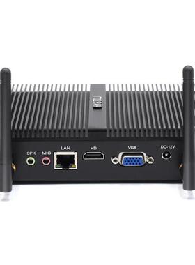 电脑主机7代i3i5无风扇台式客厅mini盒子NUC瘦客户机便携商务办公