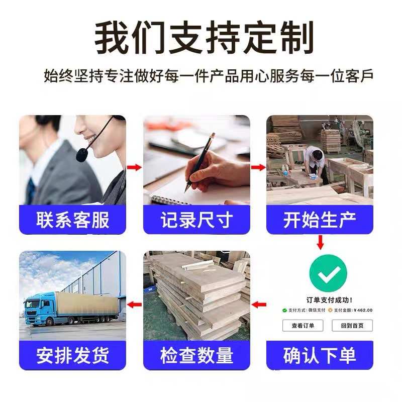 橡胶实木板指接桌面板吧台板餐桌办公电脑桌板飘窗台面板实木diy