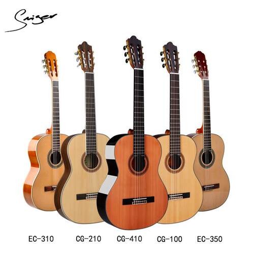 古典吉他39寸云杉沙比利吉它亮光玫瑰木初学者古典练习琴厂家批