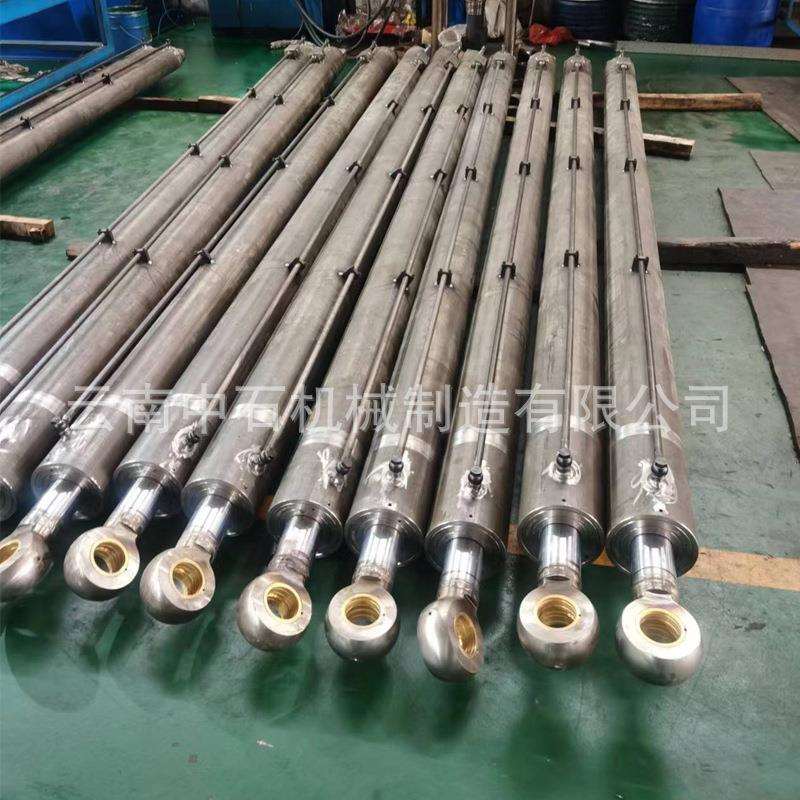 厂家生产HSGL01长行程重型法兰机械油缸拉伸油缸工程用液压缸