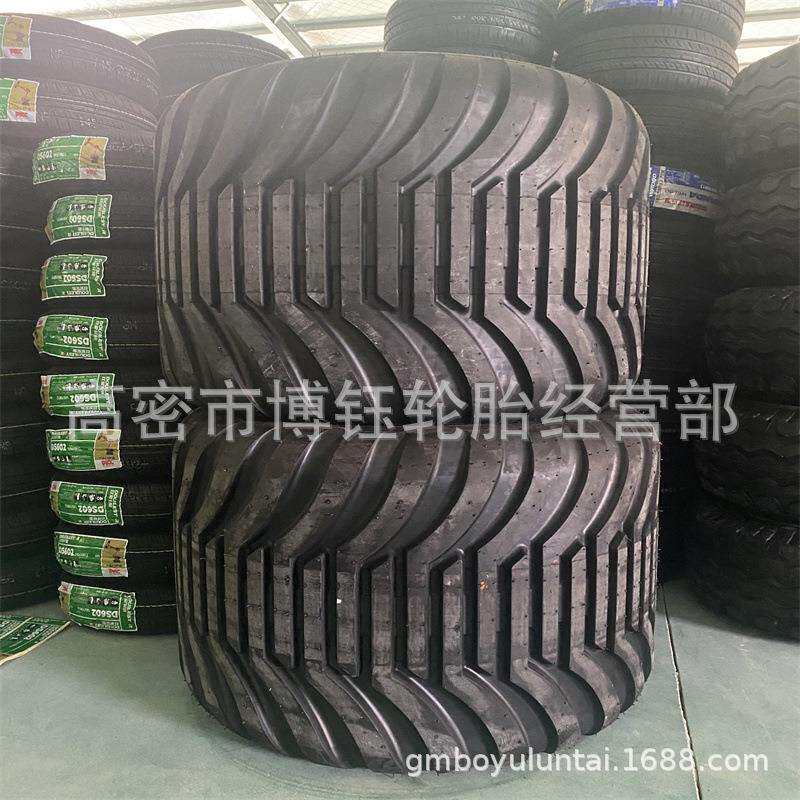 500/60 500/45-22.5打捆捆草机轮胎 400/60-15.5有机施肥车轮胎