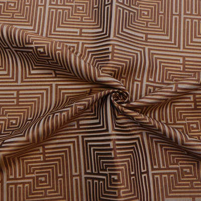 抱家居中式高精密枕靠垫桌红木家具窗帘沙发新款现代新旗提花面料