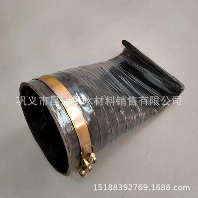 卡箍式鸭嘴阀卡箍连接鸭嘴阀止回阀排水止回防倒灌橡胶阀DN100