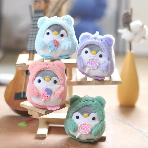 Penguin Plushie Cute Keychain Penguin Soft Toy Keyring Cute