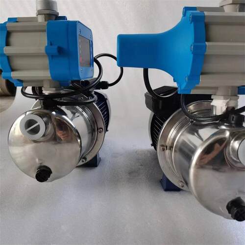 卧式不锈钢自吸泵单相220V带压力开关 惠沃德自吸式离心泵SZ045-P