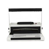 6837孔圆机 1孔距4装 2S0A电动单线圈装 订螺旋打孔机胶机财务标书4