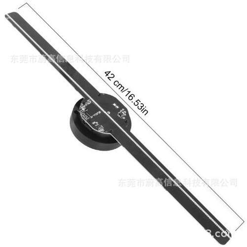 跨境爆款3d全息风扇屏新高清版裸眼HOLOGRAM LED FAN透明屏展工厂