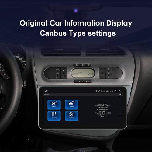 10.33寸适用05-12款西雅特Seat Leon 2 MK2 5安卓大屏导航一体机