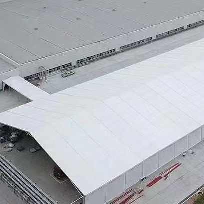 临时厂房防水批发仓储篷房铝合金大型工业仓库库房大帐篷