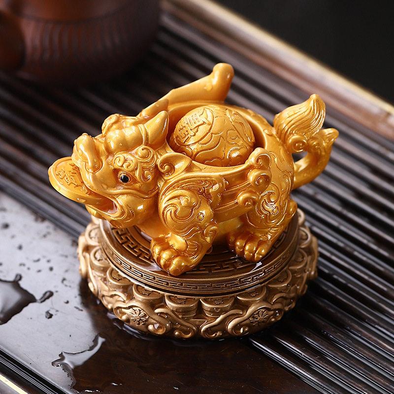 品秀茶宠物饰品可以提高茶具的变色饰品品茶玩茶几茶几茶具饰品装