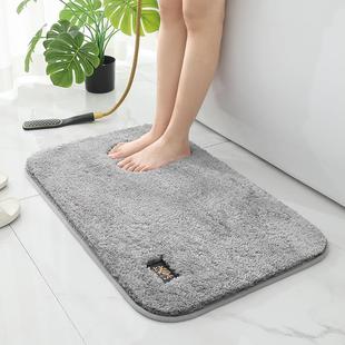 达达地板垫纯色门垫入口加厚防滑吸水卧室浴室地毯浴室厕所脚垫