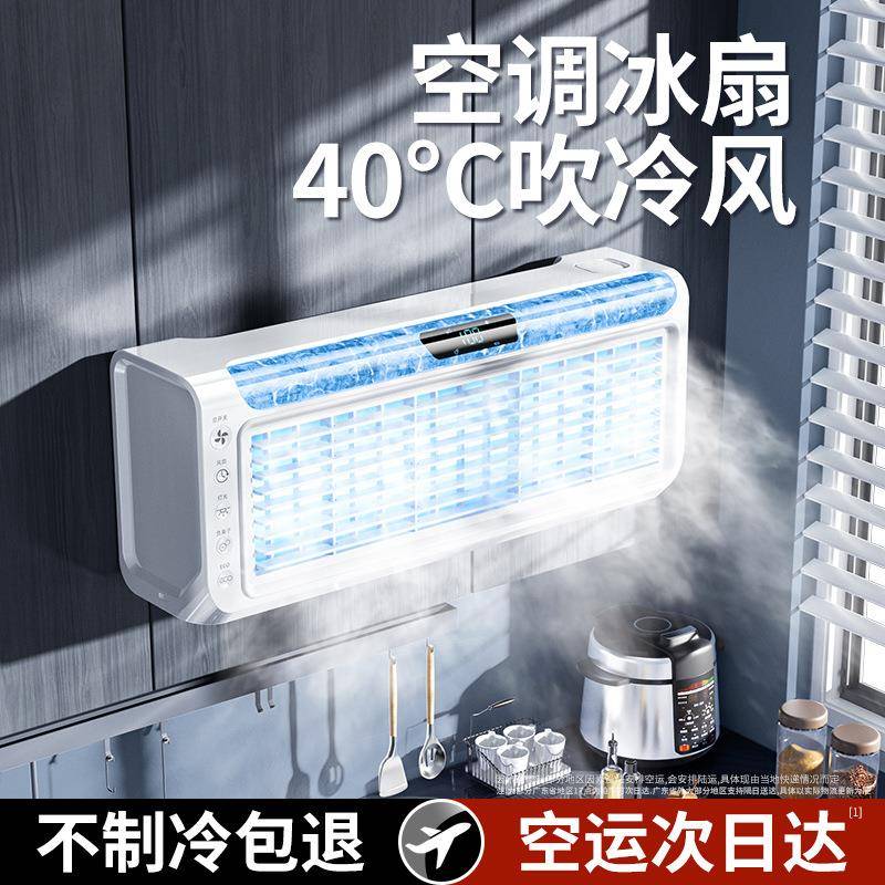 壁挂风扇厨房电扇卫生间厕所专用2024新款家用挂壁式超静音墙上制