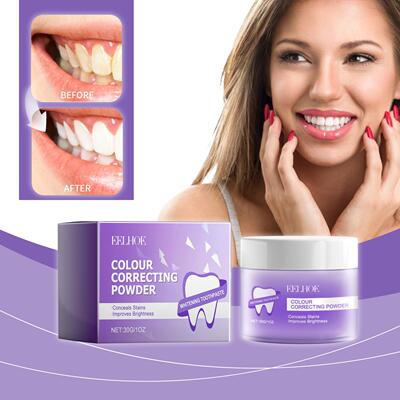EELHOE Teeth Whitening Powder Gentle Cleaning for Fresh Brea
