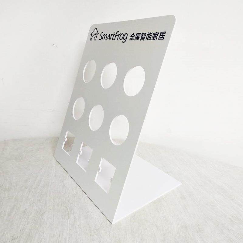 电开关插L展示板 智能家居ED灯带工门型展座架 开关插座样品xX-01