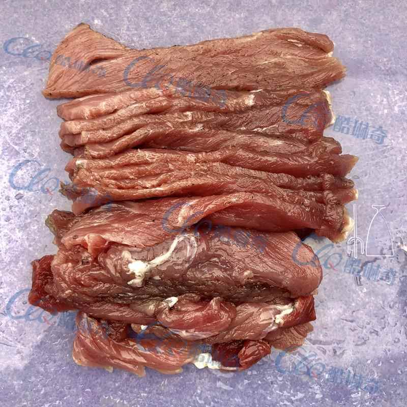 O学校饭堂用小型熟肉新鲜肉切片切丝香菇切丝海带丝切丝机.